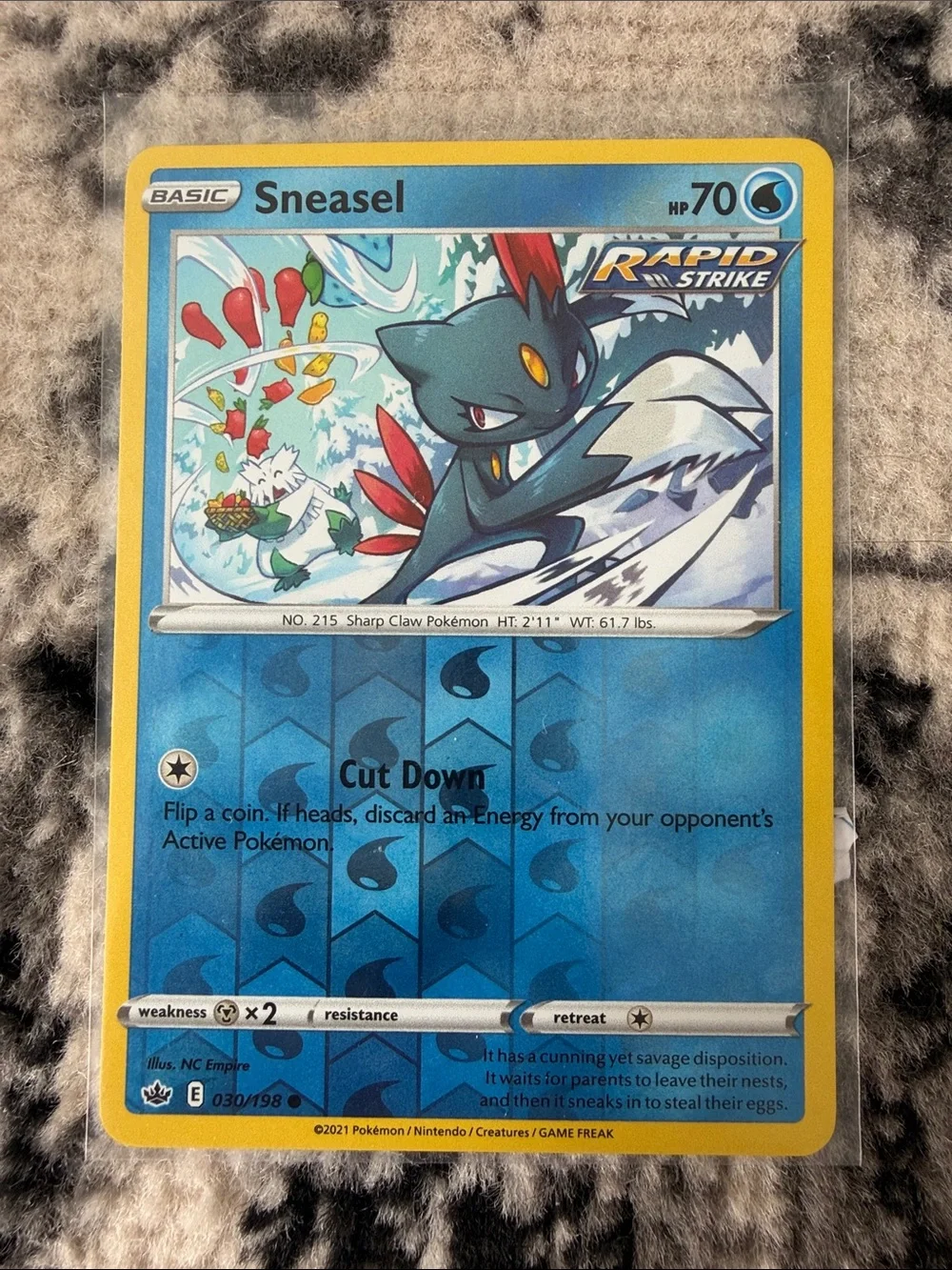 Sneasel Weavile Evolution Lot 5 Cards | Reverse Holo | ✨5/$25✨